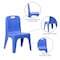 Flash Furniture Blue Plastic School Chair-11"H Seat, PK4 4-YU-YCX4-011-BLUE-GG - alternate 5